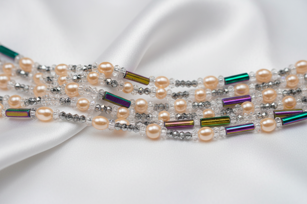 Baya – détail macro perles