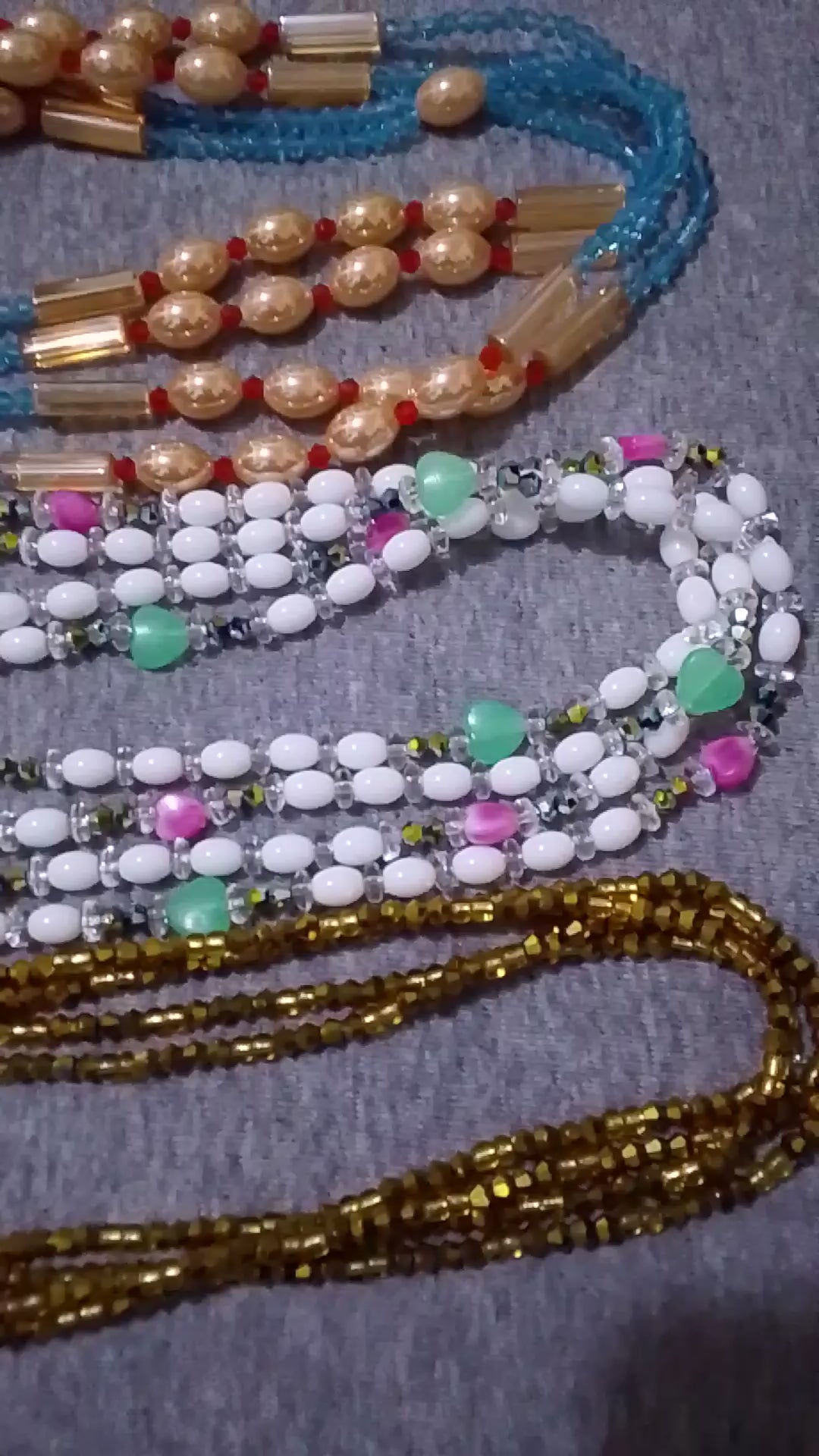 Collection Chaînes de taille(hanche)de Perles Bayaivoire