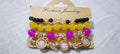 Coffret Bracelets Éclat — Set 4 Bracelets Artisanaux Femme